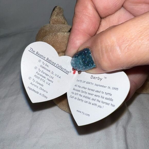 TY Original Beanie Baby “Derby” 1995 - Picture 5 of 9